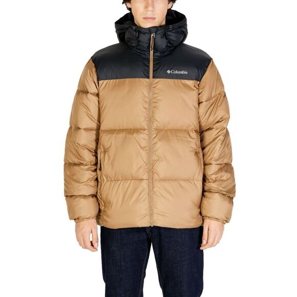 Columbia Beige Nylon Shell Men's Jacket